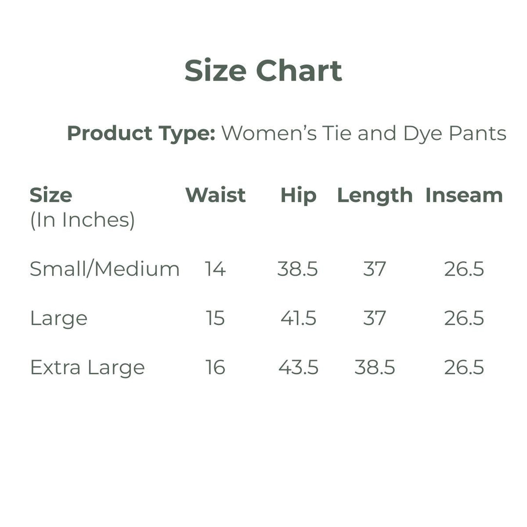 Women's Cotton Tie & Dye Slim Fit Pants | Summer Clothing | Sea Pink