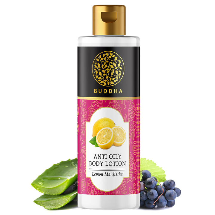 Anti Oily Body Lotion | Balance Skin Oil Level | Chemical Free & Natural | 150 ML