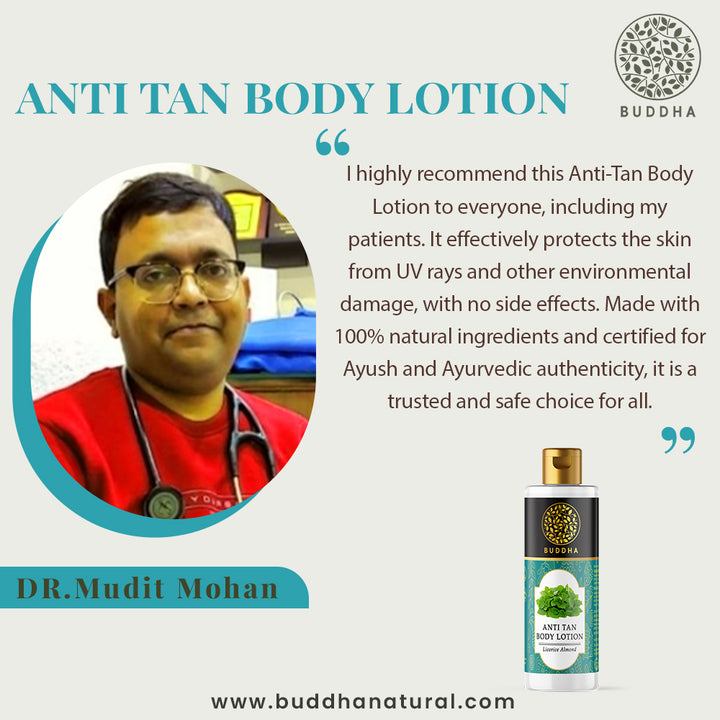 Anti Tan Body Lotion | Reduce Tan and Dark Spots | Shield from UV Rays | 150 ML