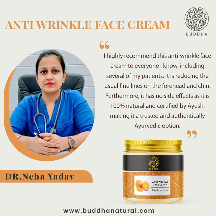 Anti Wrinkle Face Cream | Natural And Clean | Reduce Fine Lines & Skin Aging