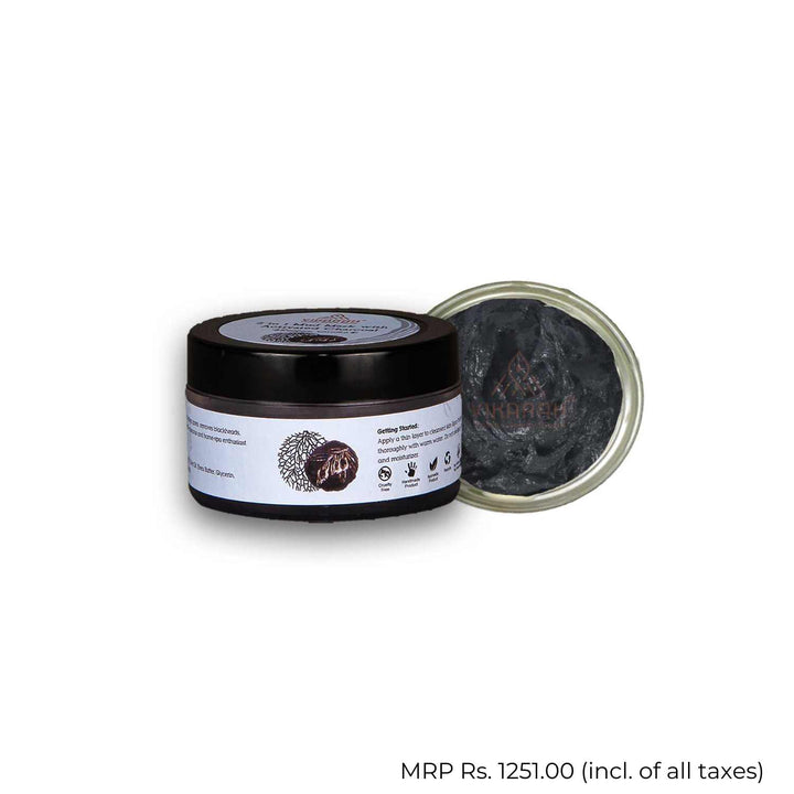 2-in-1 Mud Mask with Activated Charcoal | Wrinkle Reducing | Combination Skin 