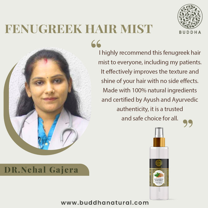 Fenugreek Hair Vitalizer Spray Mist | Hair Thinning & Premature Greying | 100 GM