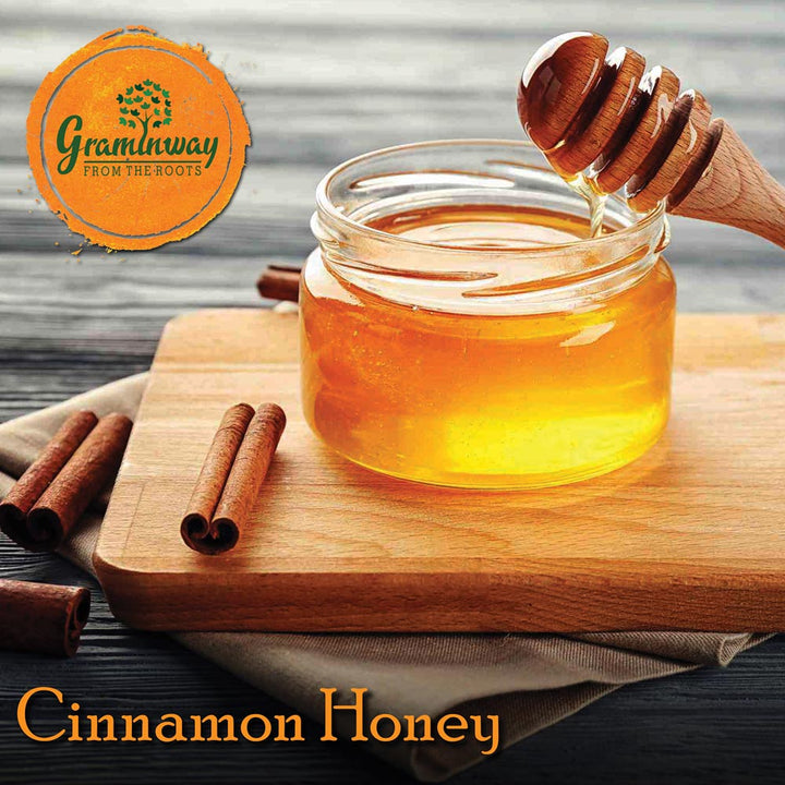 Cinnamon Honey | Pure, Natural & Unprocessed | Cruelty Free | 350 GM