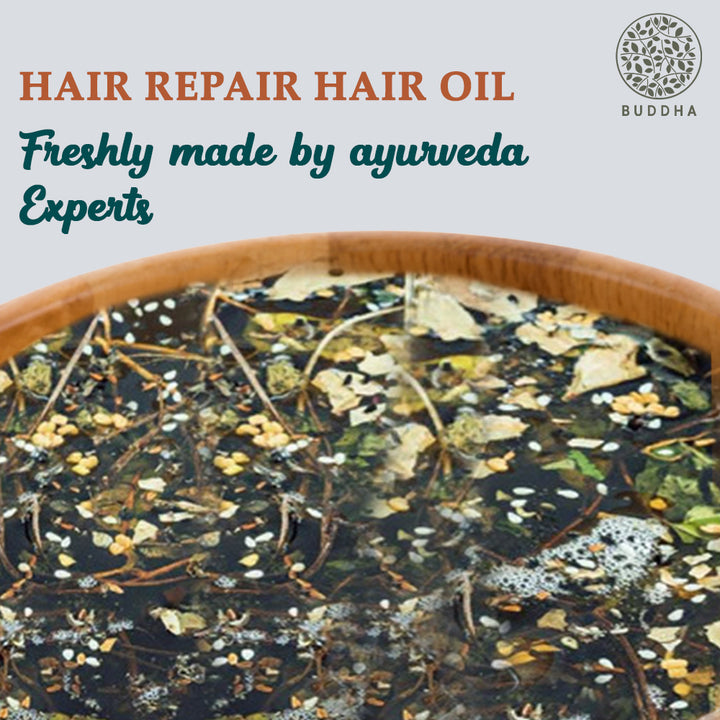 Hair Repair Oil | Dry, Damaged And Split Ends | For Chemically Treated Hair | Ayurvedic And Pure | 150 ML