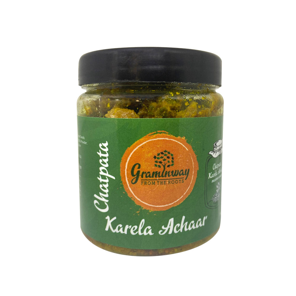 Chatpata Karela Achar | Savoury Tangy And Healthful | Bottle of 200 GM