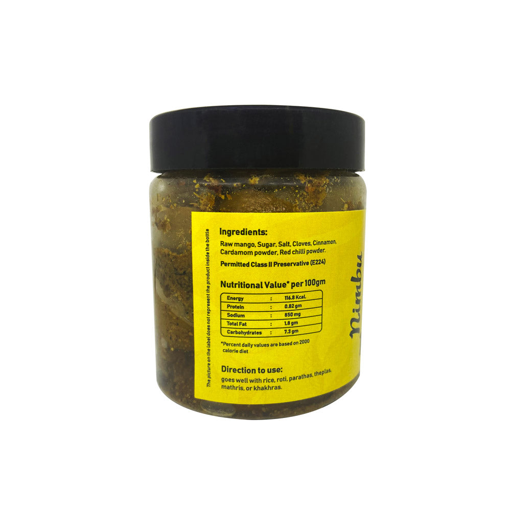 Nimbu Achar | Organic Lemon Pickle | Made In Cold-Pressed Oil | Bottle Of 250 GM