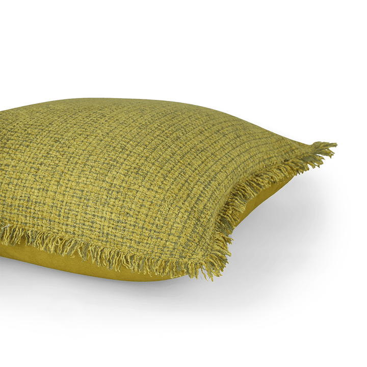 Luxe Square Cushion Cover In Silk | Hand-Crafted | Solid Colour | 16" x 16" 