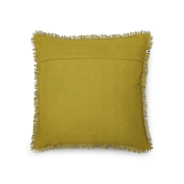 Luxe Square Cushion Cover In Silk | Hand-Crafted | Solid Colour | 16" x 16" 