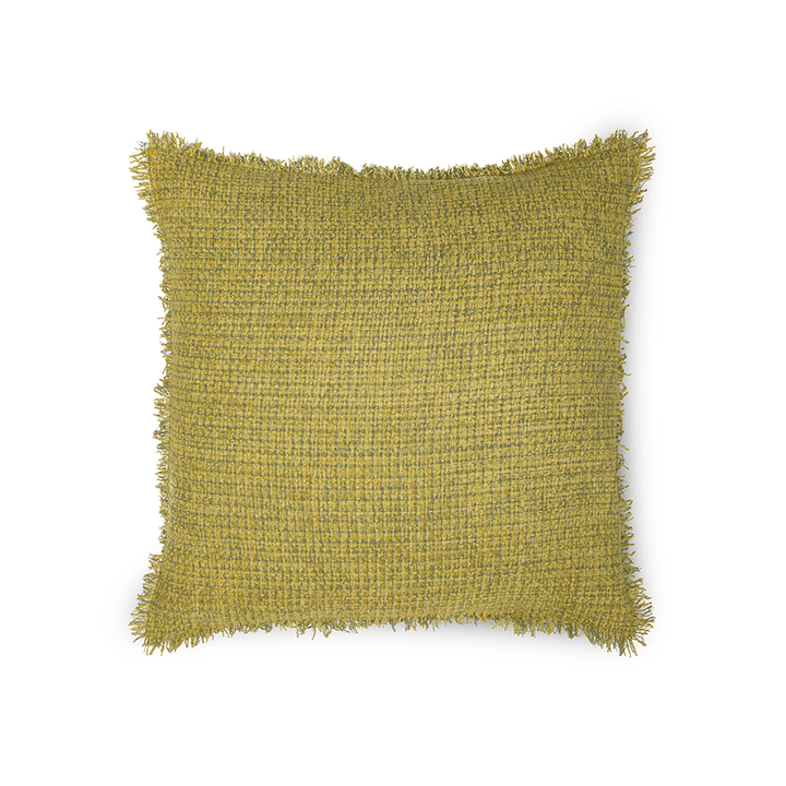 Luxe Square Cushion Cover In Silk | Hand-Crafted | Solid Colour | 16" x 16" 