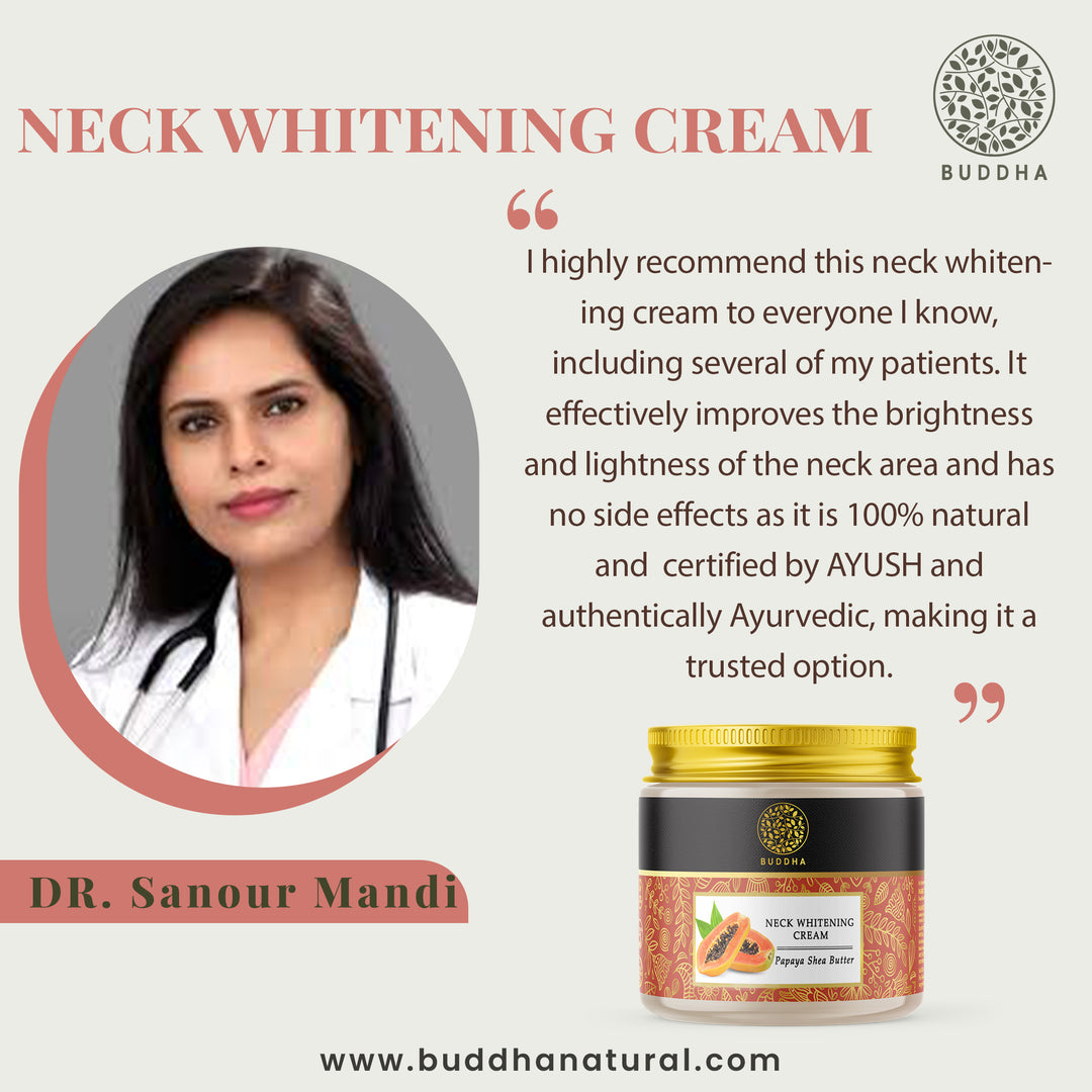 Neck Cream | Lighten Dark & Age Spots | Natural And Cruelty Free | Neck Cream | Lighten Dark & Age Spots | Natural And Cruelty Free | Smooths scaly and rough skin | 75 GM 