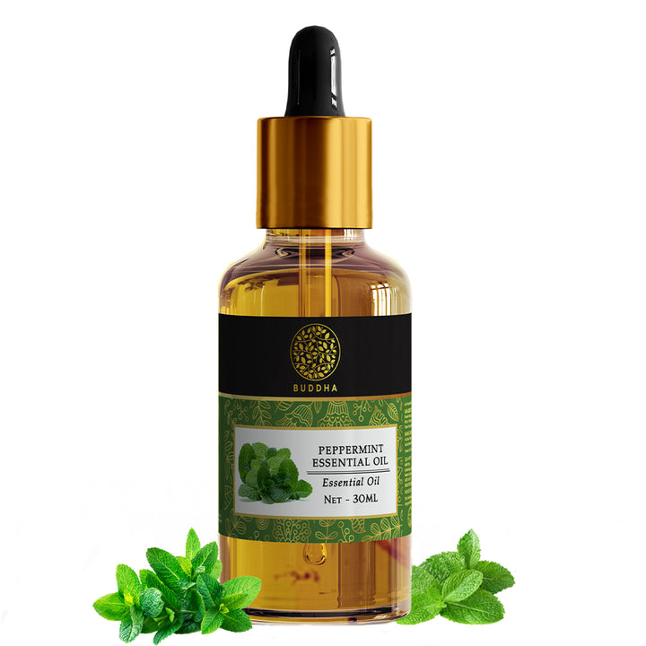 Peppermint Pure Essential Oil | Stress and Anxiety Relief | Skin & Hair Care | Good for Kids | Unisex | 30 ML