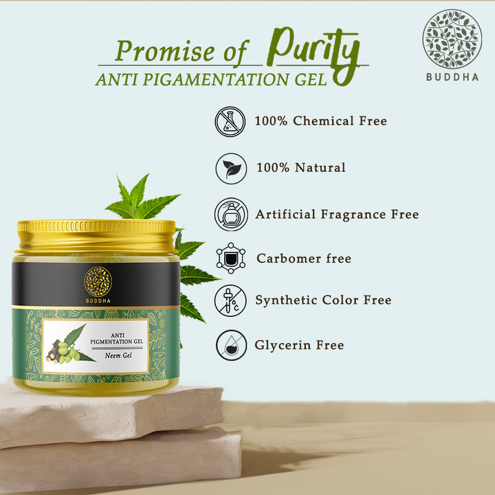 Anti Pigmentation Gel | Ayurvedic | Pigmentation, Blemishes & Dark Spots Lightening | 100 GM