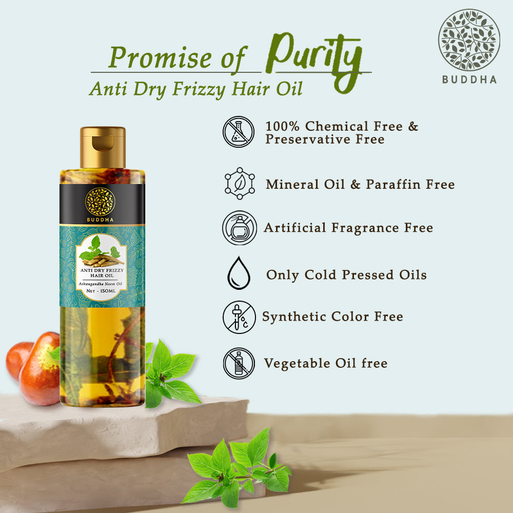 Anti Dry Frizzy Hair Oil | Instant Shine, Smoothness and Soft Hair | Hair Oil | 150 ML