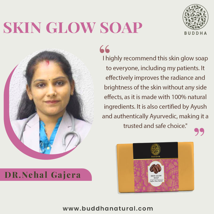 Skin Glow Soap | Exfoliate, Hydrate  & Boost Collagen | Remove Impurities | 100 GM