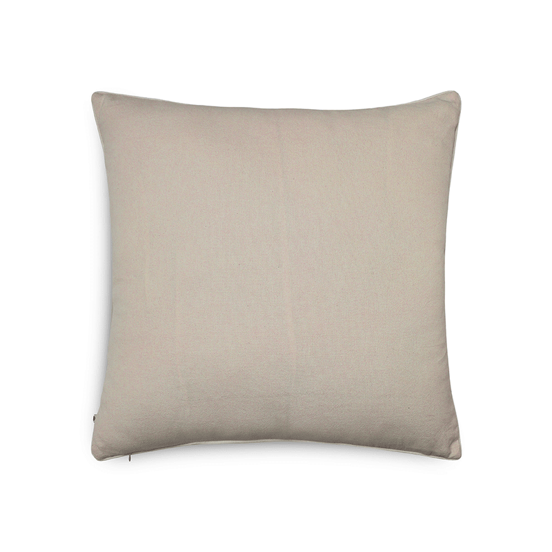 Digital Printed Tiles Cushion Cover |  Embroidered & Hand-Crafted | 16" x 16"