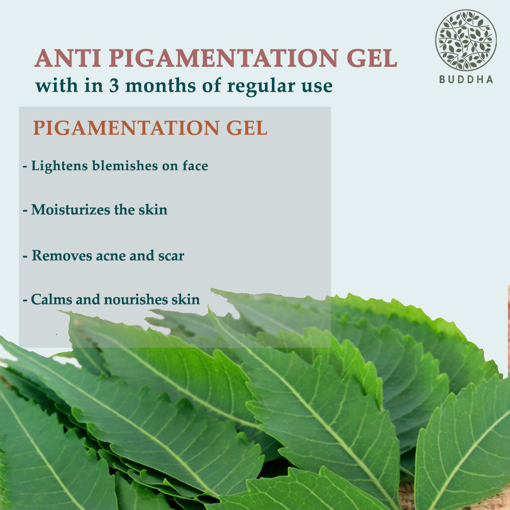 Anti Pigmentation Gel | Ayurvedic | Pigmentation, Blemishes & Dark Spots Lightening | 100 GM