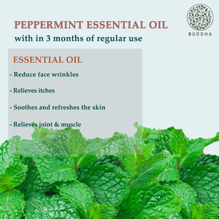 Peppermint Pure Essential Oil | Stress and Anxiety Relief | Skin & Hair Care | Good for Kids | Unisex | 30 ML