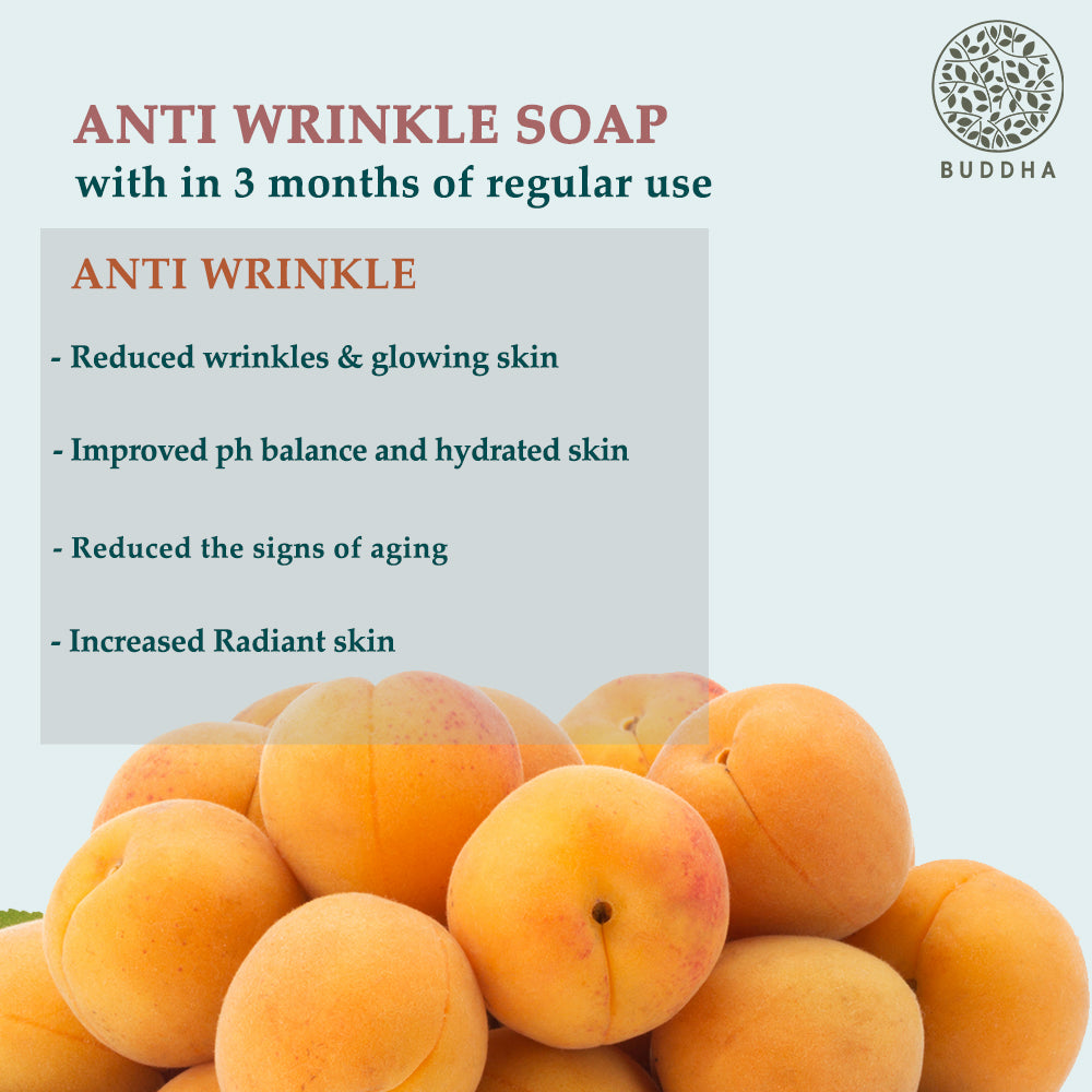 Anti Wrinkle Soap | Reduce Fine Lines | UV Rays Protection | Chemical Free | 100 GM