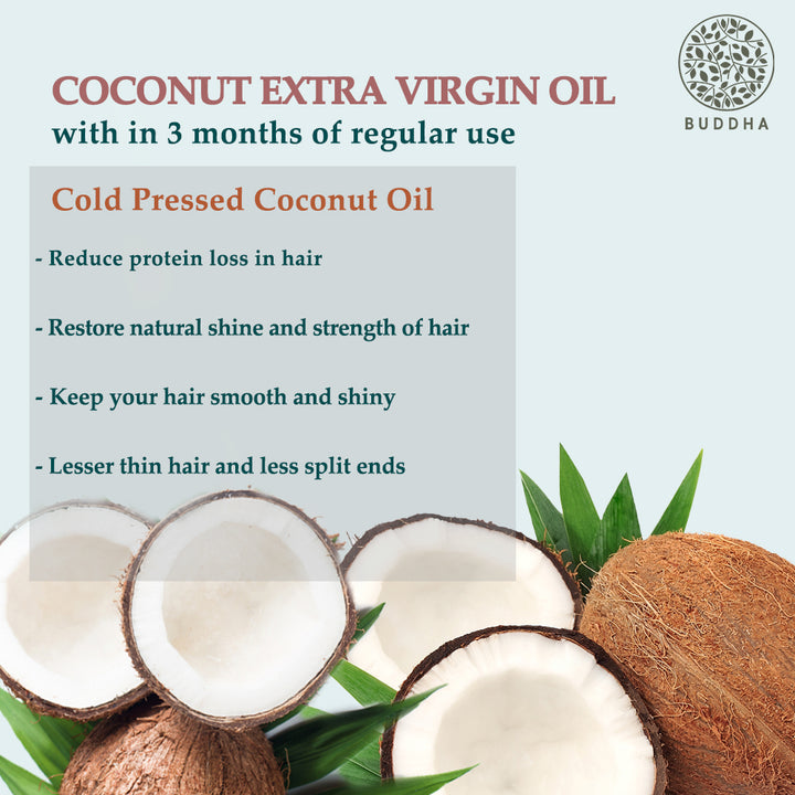 Cold Pressed Virgin Coconut Oil | Skin, Hair and Baby Care | Hair Oil | Ayurvedic And Organic | 150 ML