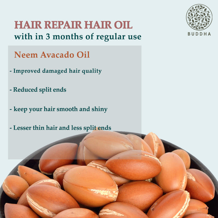 Hair Repair Oil | Dry, Damaged And Split Ends | For Chemically Treated Hair | Ayurvedic And Pure | 150 ML