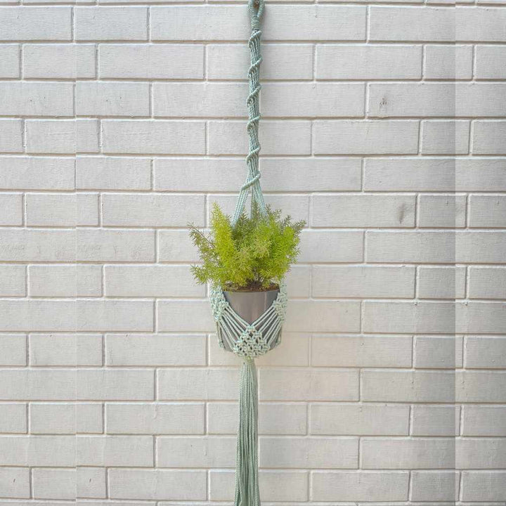 Bohemian Style Hand-Crafted Hanging Planter | Macrame | Hand-Made | Assorted Colours | 36 inch