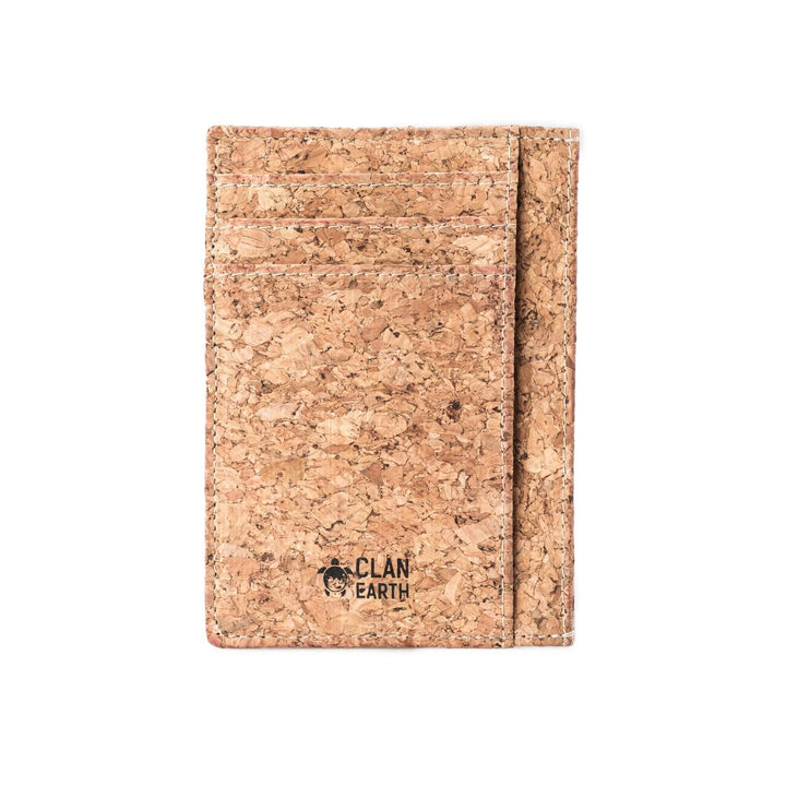 Minimal Card Case | Unisex | Cork | Secured And Easy Carry