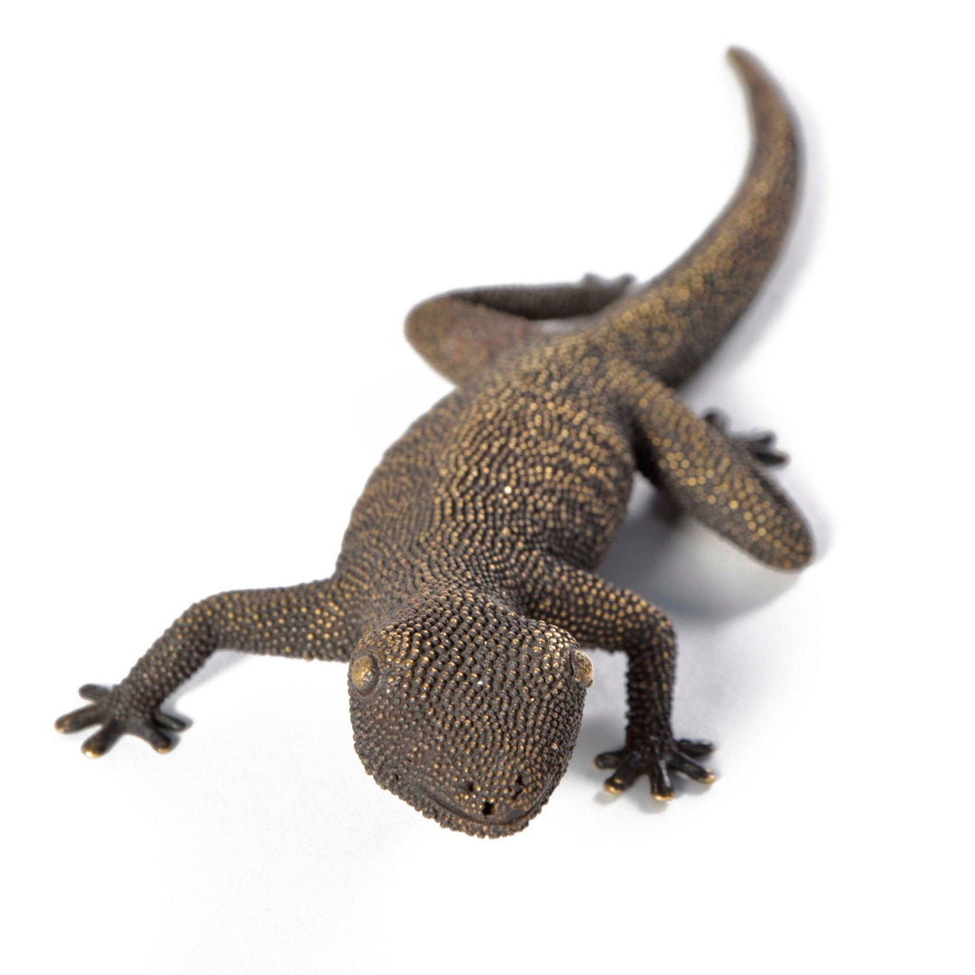 Gecko Bottle Opener | Exotic Animal Sculpted | Brass  | Hand-Crafted