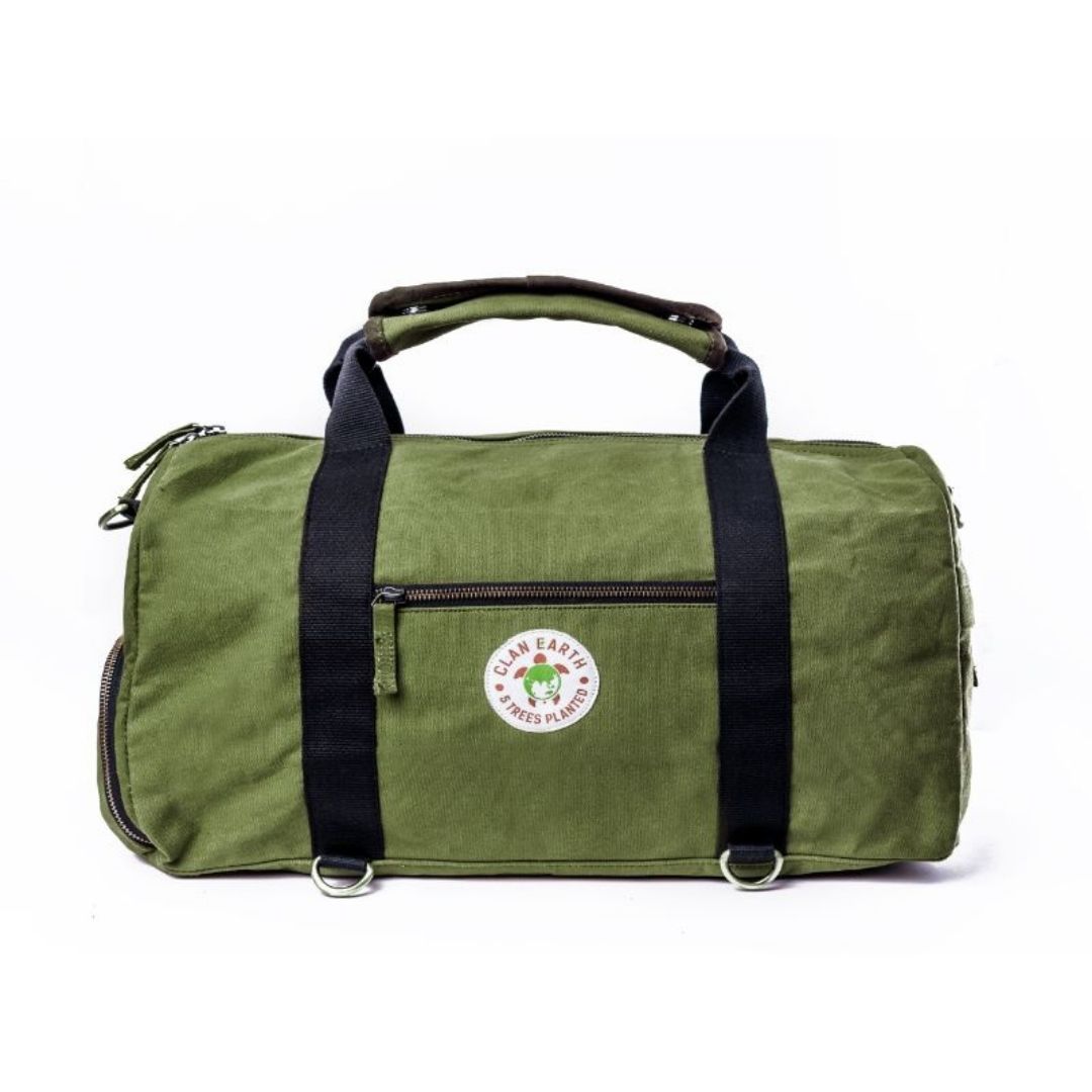 Rhino Duffel Bag | Classic Style & Multi-Functional | Handcrafted in Kolkata